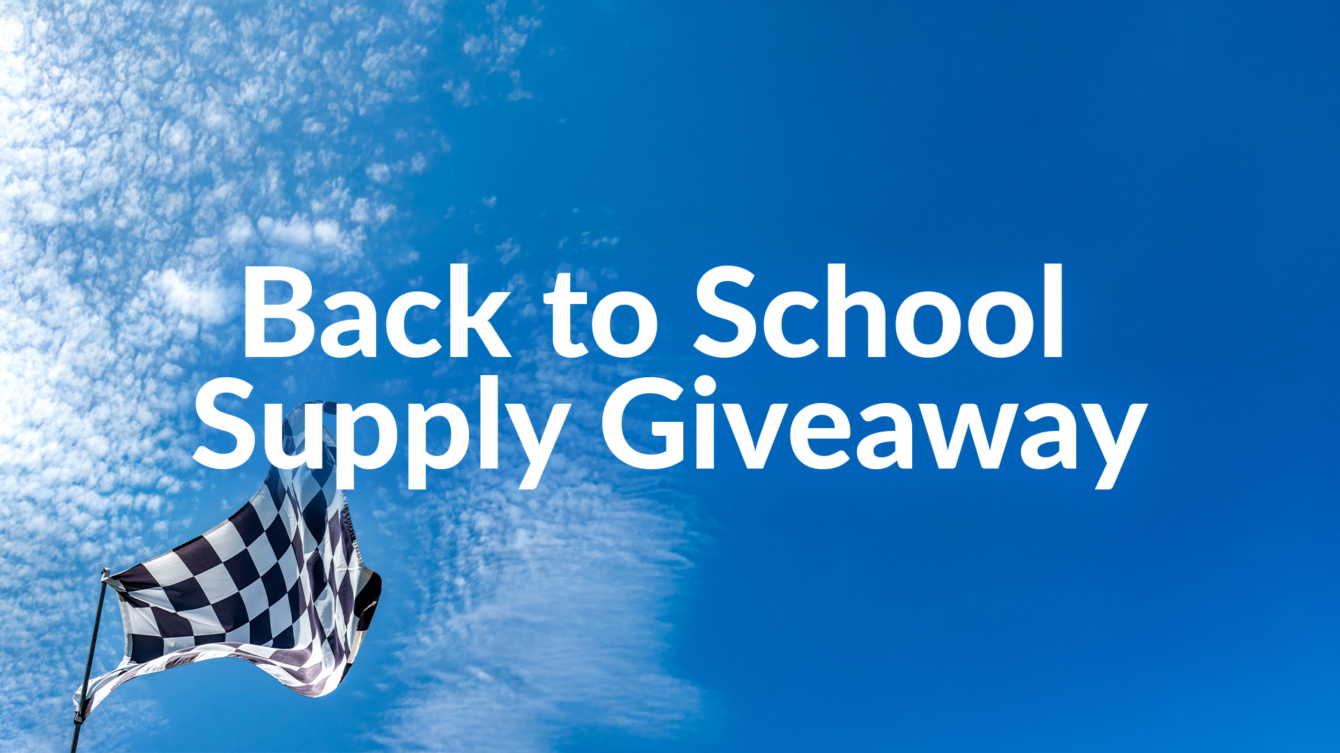 Back to School Supply Giveaway