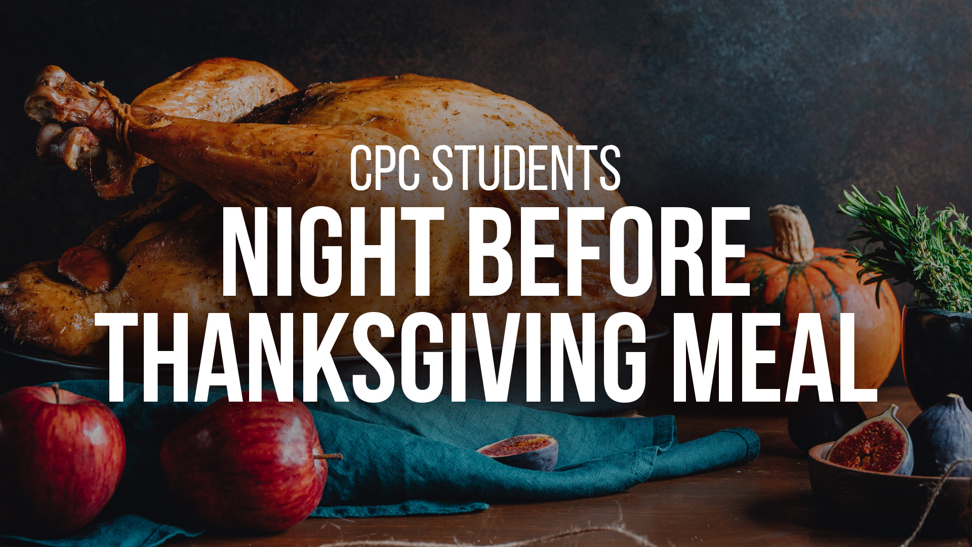 BOCO Students Night Before Thanksgiving Meal